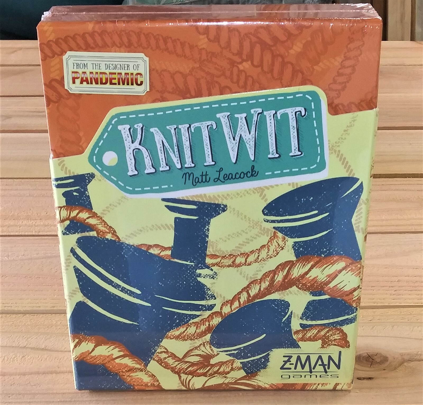 KNIT WIT Board Game From Matt Leacock of Pandemic! NEW/FREE SHIPPING