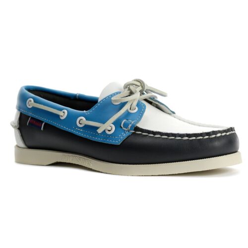 Sebago Women's Portland Spinnaker Navy Boat Shoes 7001SFO.974 - Picture 2 of 4