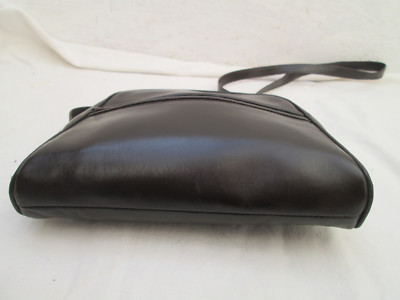 Sac Bandoulière Vintage BRIVAL Paris Cuir - Très Bon état, Marron, Made In France