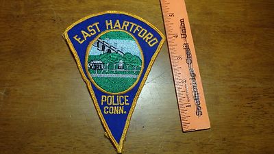 VINTAGE EAST HARTFORD CONNECTICUT POLICE DEPT OBSOLETE SHOULDER PATCH ...