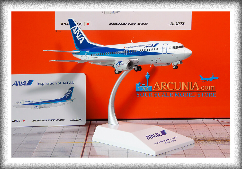 Gemini200 - JC Wings 1:200 ANA Wings Boeing 737-500 Gemini200 - JC Wings 1:200 ANA Wings Boeing 737-500