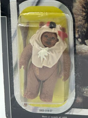 STAR WARS PAPLOO ROTJ 79 BACK AFA GRADED 1984 KENNER - Picture 3 of 13