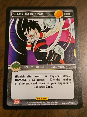 c*0様 トレーディングカード PANINI BLACK HAIR TRAP C22 Dragon Ball Z TCG Panini DBZ | eBay