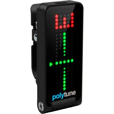 TC Electronic PolyTune Polyphonic Clip-On Tuner Noir | eBay