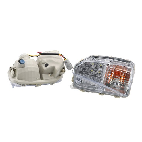 For 2012-2015 Toyota Prius LED DRL Turn Signal Fog Lamp Daytime Running Light - Picture 6 of 10