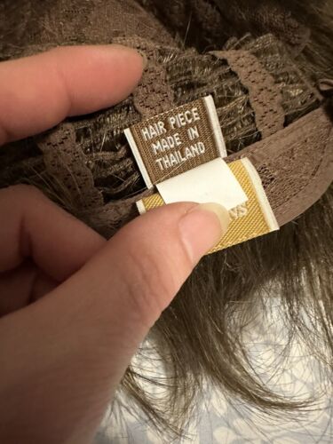 SKY Wig #1649 Noriko for Rene of Paris, Pecan Brown Hair Piece W/box Aderans - Picture 11 of 22