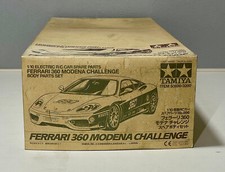 TAMIYA 50896 1/10 R/C FERRARI 360 MODENA CHALLENGE Set carrozzeria di ricambi...