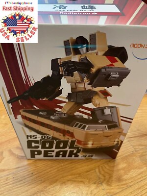 NEW TRAIN COMBINATION Moon Studio RADIA TRON MS06 PEAK TRANSFORMER AUTOBOT USA