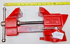 CRAFTSMAN 5442 Vtg. Swivel Bench Vise, 3-1/2" Wide Jaws Opens to 3-3/4", 19 Lbs.