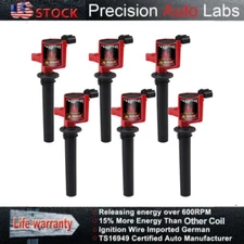 FD502 Set of 6 DG500 Ignition Coils For Ford Escape 2002 2003 2004-2008 3.0L V6
