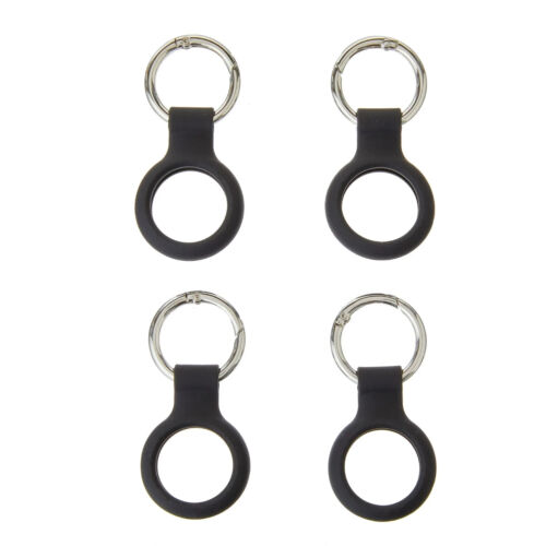 ONN Schutzhalterung mit Karabiner-Style Ring für Apple AirTag 4er Pack NEU - Bild 3 von 3