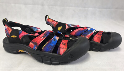 Keen Newport H2 Retro Original Rainbow Tie Dye Sandals Men display picture 2