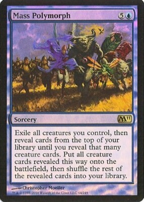 MTG - M11 - Mass-Polymorph - Foil - NM | eBay