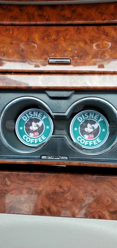 Mickey mouse, Coffee, Car Accessories, Car Decor, Car Coasters,Coaster, auto dec