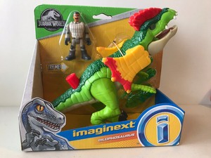 imaginext jurassic world dilophosaurus