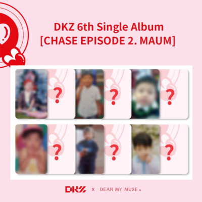 DKZ Chase Episode 2 MAUM 4CUT コンプ コンプリート DKZ - [CHASE EPISODE 2. MAUM] (6th Single Album FASCINATED