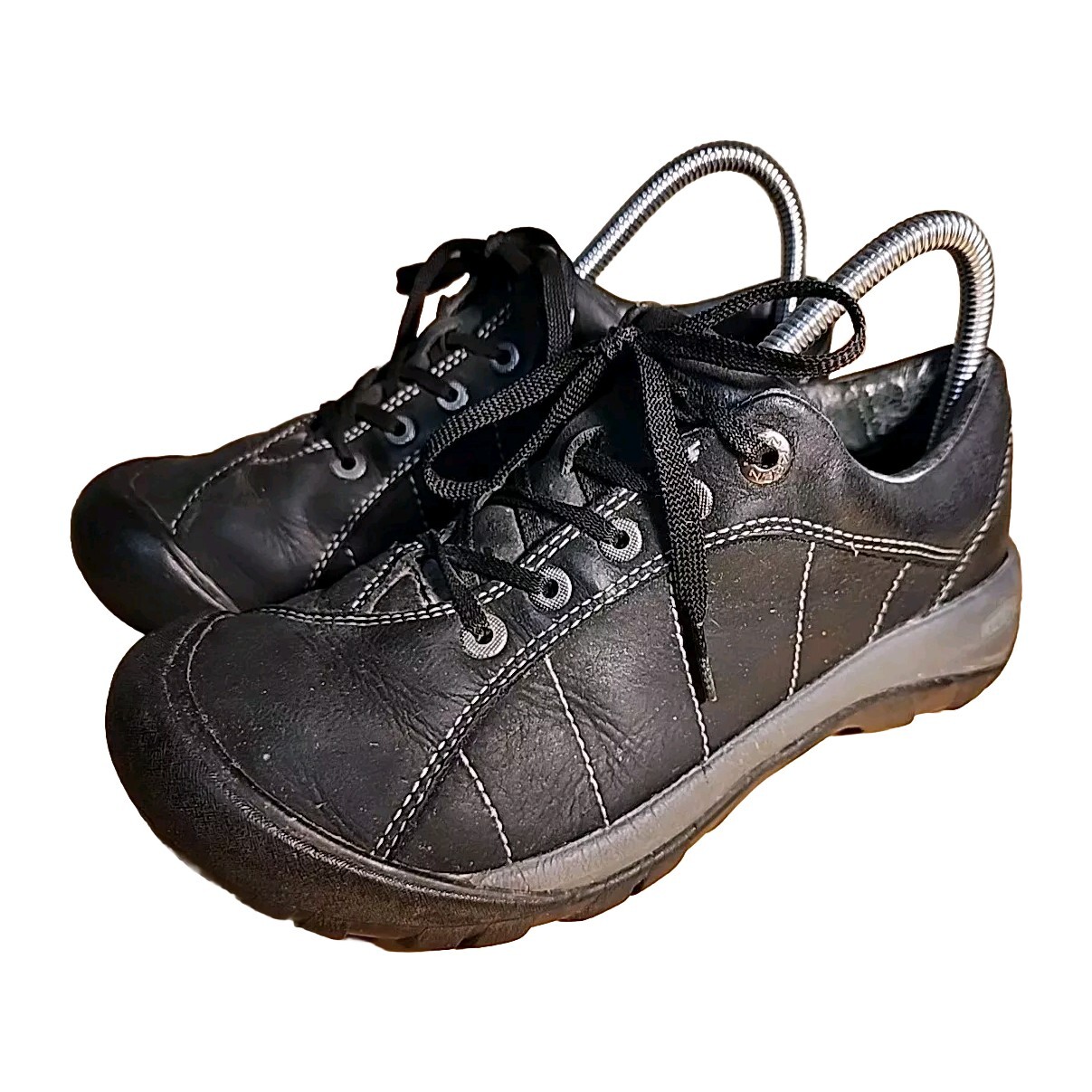Scarpa stringata KEEN Toyah donna pelle nera escursionismo passeggio misura 7 5 modello 5322