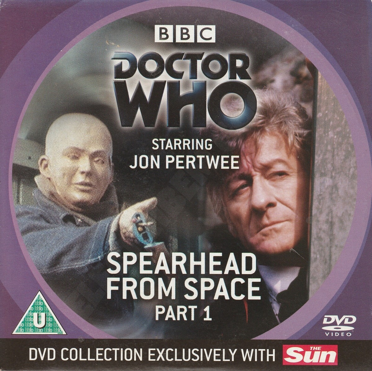 DOCTOR WHO SPEARHEAD FROM SPACE PART ONE JON PERTWEE DVD | eBay