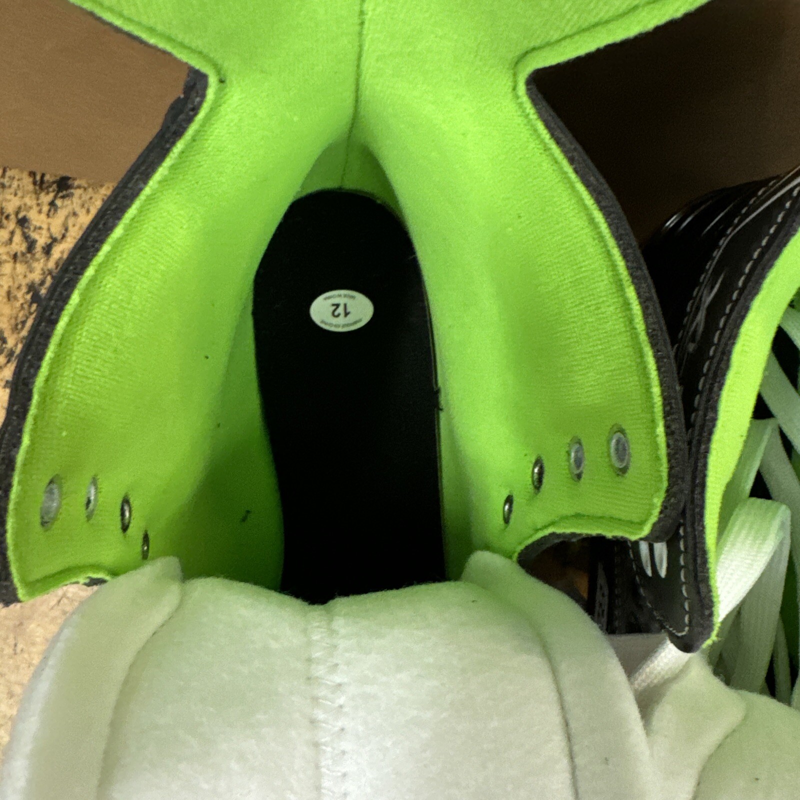 New BAUER XLS ice HOCKEY SKATES with TBLADES size 12 no sharpening