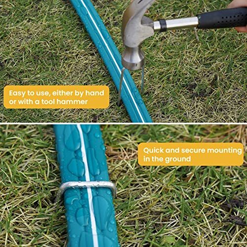 Sprinkler Soaker Hose 50 Ft For Garden Lawn Watering Hose With Hose