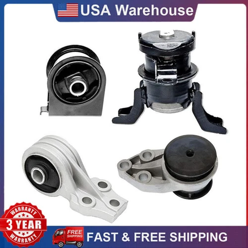 4pcs Engine Mounts A5412 A5293 A5446 A5481 For 2005 2006 Mazda Tribute 3.0L V6