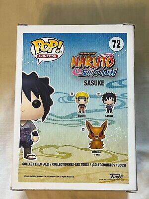 Funko Pop! Anime: Naruto Shippuden - Sasuke Uchiha #72 Vinyl Figure🥷