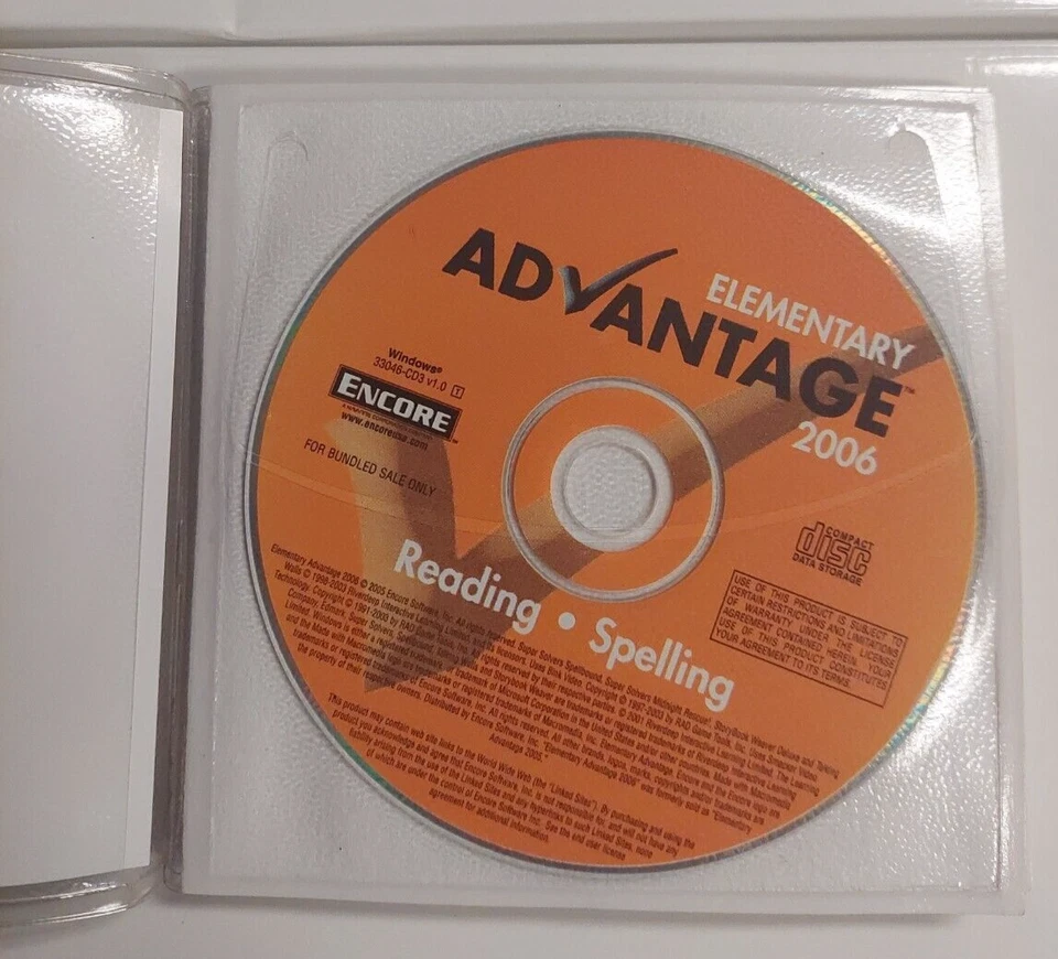 Home School Advantage Elementary 2006 6 CD Learning Software Windows Reading - Image 2 of 4