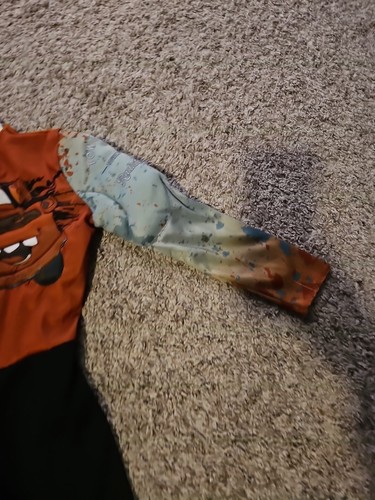 Disney Cars Tow Mater Padded Costume XS 3-4 T Toddler UNISEX - Picture 4 of 11