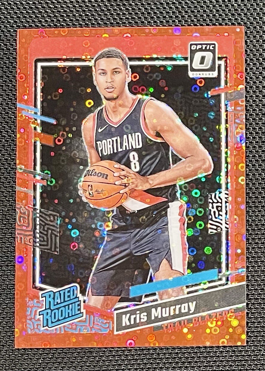 Kris Murray 2023-24 Optic Red Glitter Prizm Rated Rookie 33/75 #213