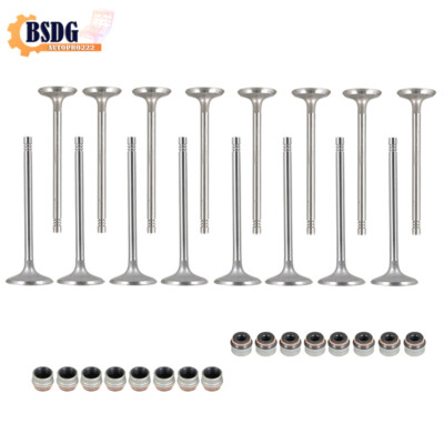 8x Einlass +8x Auslassventil Für  VW Audi 1.8 2.0 TFSI FSI TSI  06D109601M