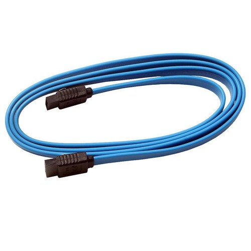 1M Straight III Cable Serial ATA Locking Latch 3.3ft Blue - Picture 5 of 5