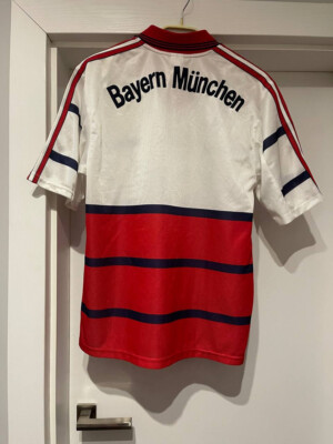 98/99 adidas × BAYERN Away Game Shirts Bayern Munich Away Football Shirt 1998/00 Adults XL Adidas