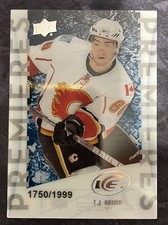 2010-11 Upper Deck Ice Premieres 65 T.J. Brodie Calgary Flames