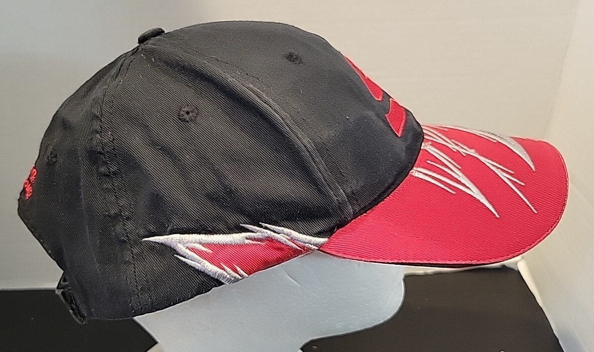 Snap On Tools Adjustable Logo Hat Black Gray Red … - image 2