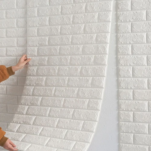 70Cm*10M 3D Brick Pattern Wall Sticker Self-Adhesive Panel Waterproof - Picture 7 of 55