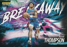 Ausar Thompson 2023-24 Panini Instant NBA Breakaway Rookie Card B5 RC Pistons