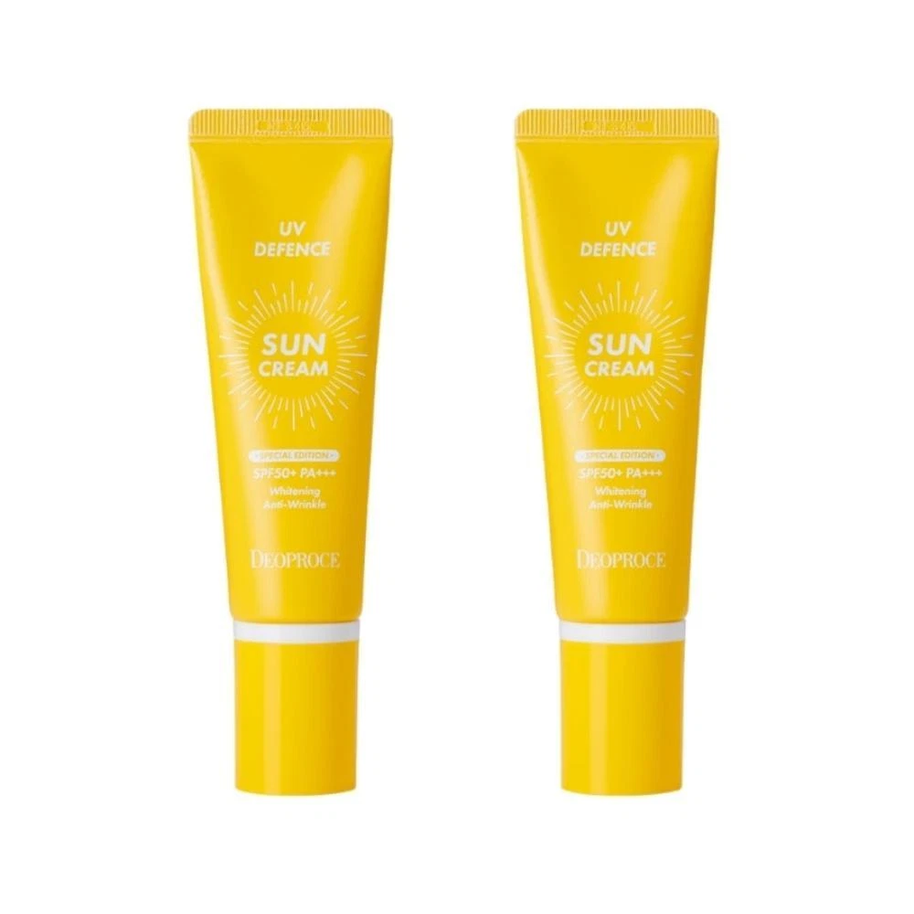 Deoproce UV Defence Sun Cream SPF50+ PA+++ Special Edition 50g*2Pcs
