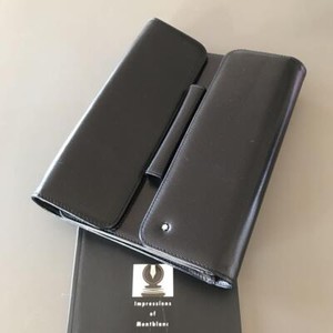 希少 モンブラン システム手帳 手帳カバー アジェンダ レザー ビジネス 