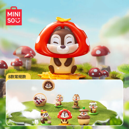 MINISO Disney Chip and Dale Chestnut Fight Series Figura Caja Ciega Juguetes NUEVO Regalo - Imagen 8 de 14