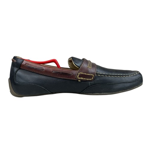 Sperry Top Sider Driving Loafers Mens 11.5 M Black Leather Shoes Moccasins - Picture 4 of 13
