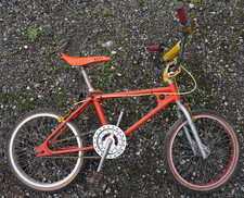 Raleigh Burner Old School Retro 1980s Red Mk 1, Wire Wheels, Restoration Project