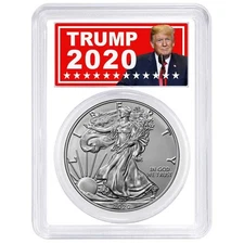 2020 (P) $1 1-oz American Silver Eagle PCGS MS69 Emergency Production FDOI