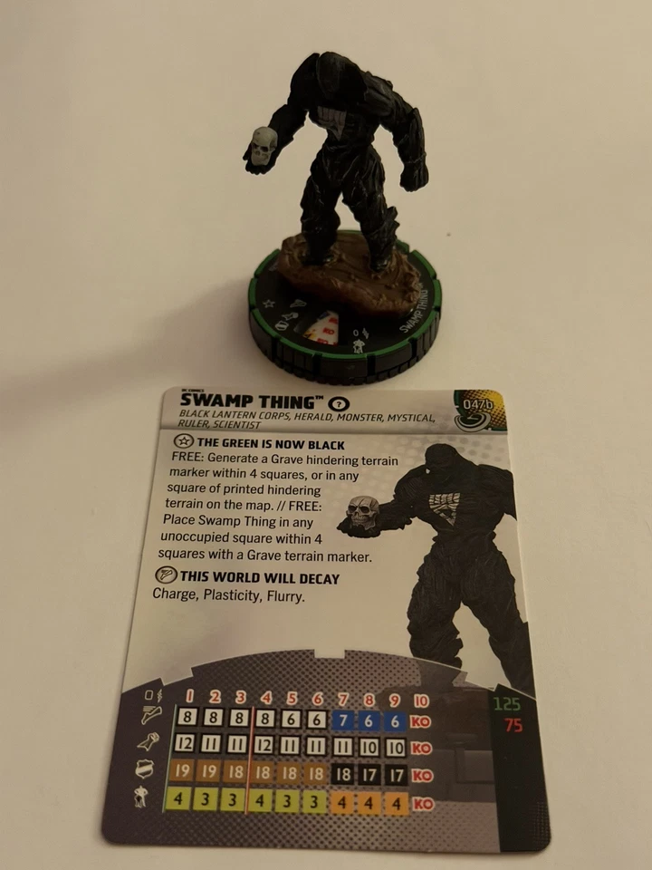 DC HeroClix - Swamp Thing 047b, Masters of Time set - Image 1 of 1