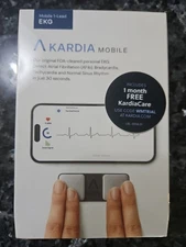AliveCor AC-009 KardiaMobile Wireless Personal EKG Monitor Black  NEW