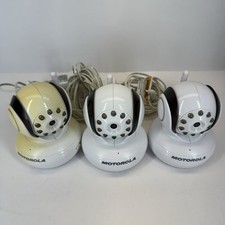 Motorola Baby Camera Replacement MBP36BU Lot of 3 -Discolored One - NO MONITOR