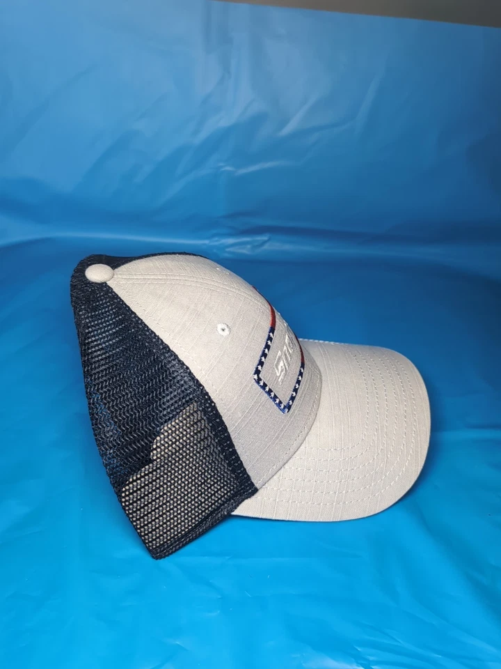 Snap On Tools Gris/Marino EE. UU. Snapback Malla Trucker Sombrero - Totalmente Nuevo Oficial  Foto 4 de 4