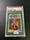 2024 Jayden Daniels Mosaic Notoriety Green Prizm PSA 10 Gem Mint Rookie RC