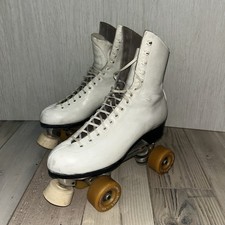 Vintage Riedell Red Wing Sure Grip Classic Precision Roller Skates Size 7.5