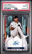2025 Topps Finest - Finest Autographs Nestor Cortes #FA-NC PSA 10