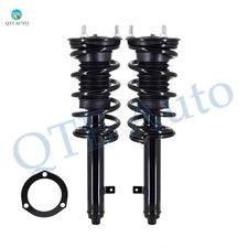 Pair Front L-R Quick Complete Strut - Coil Spring For 2006-2013 Lexus IS250 AWD
